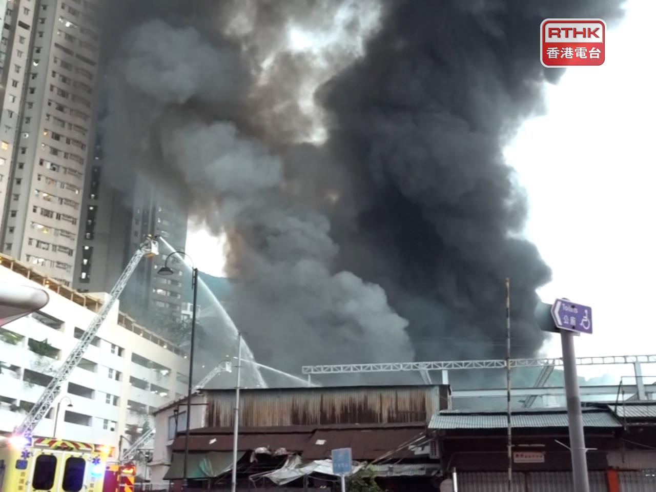 Firefighters battle No 3 alarm blaze in Aberdeen