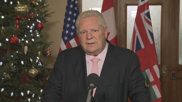 Ford threatens to cut off Ontario's energy supply to U.S. if Trump follows through on tariffs