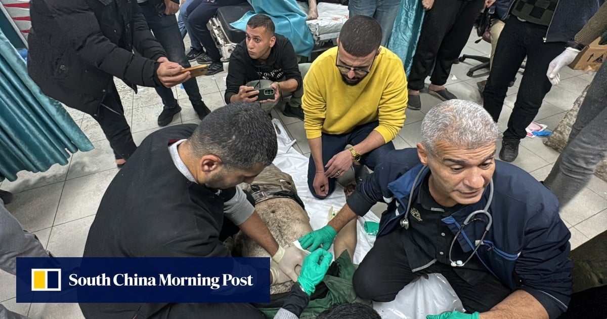 Gaza doctors struggle to rescue patients after Israel orders hospital evacuated