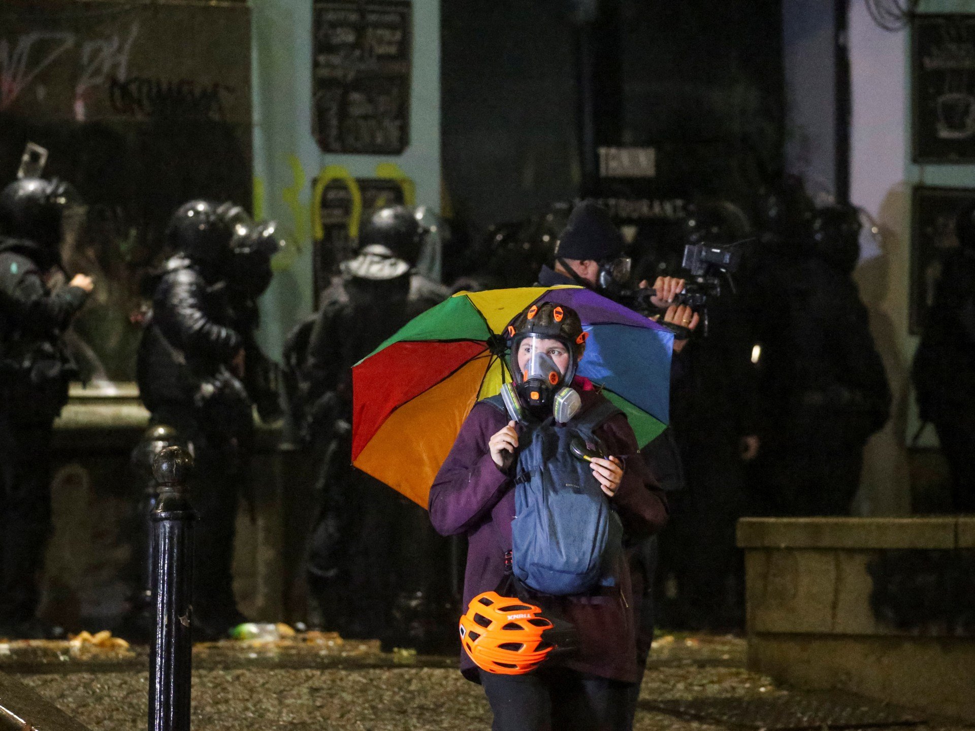 Georgian opposition leader Zurab Japaridze arrested as pro-EU protest rages