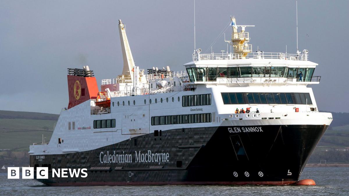 Glen Sannox: 'Green' ferry has higher emissions than diesel ship