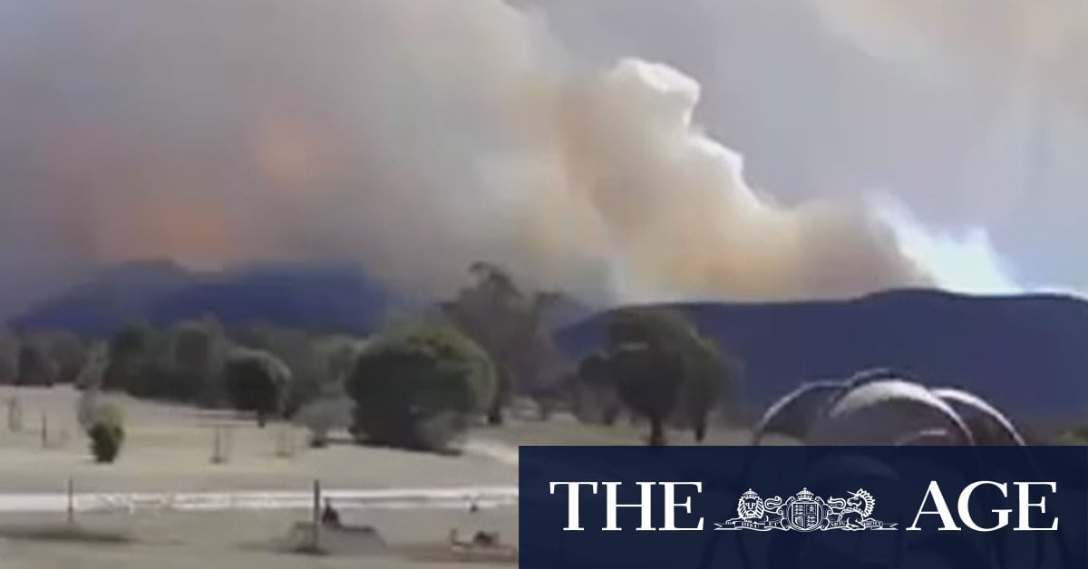 Grampians fire continues to grow