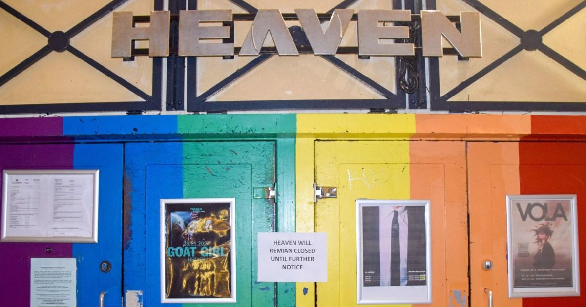 Heaven nightclub to reopen under strict conditions after rape arrest