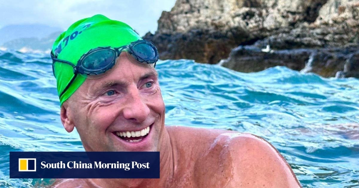 Hong Kong resident Kruse hoping to make a HK$100k splash with around the island swim