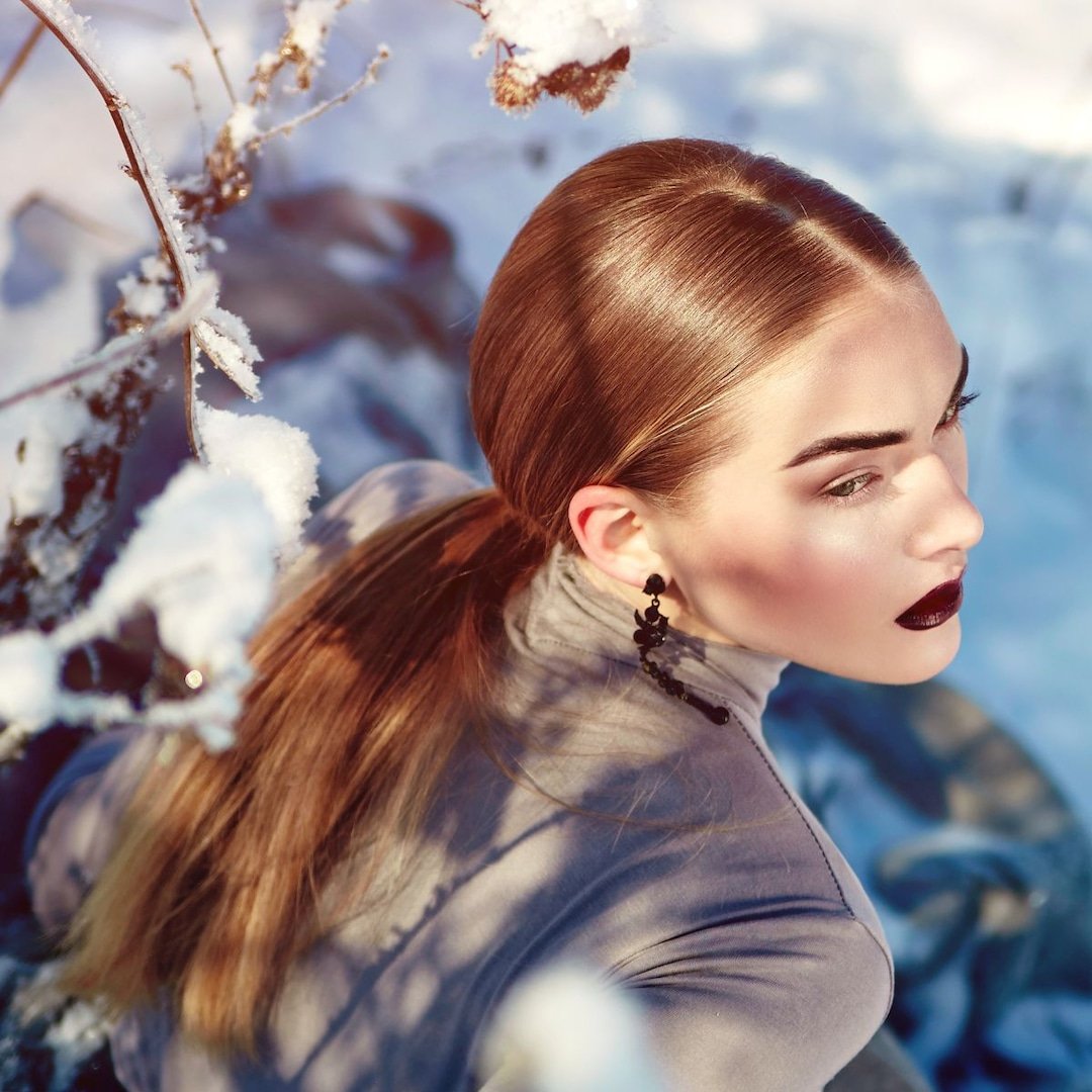  How To Get Sleek, Smooth, Frizz-Free Hair This Winter 