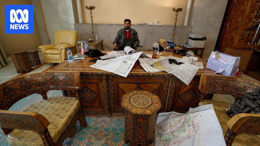 Inside fallen Syrian leader Bashar al-Assad's now-looted presidential palace