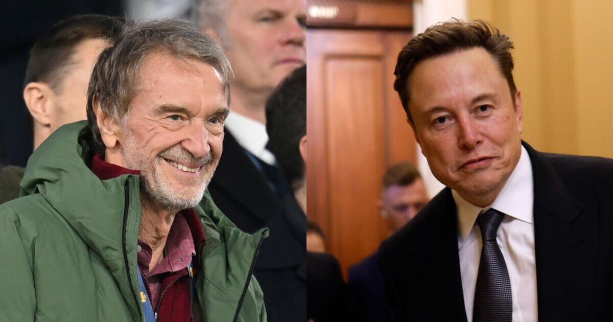 Inside Sir Jim Ratcliffe's Man Utd masterplan involving Elon Musk and Jeff Bezos team-up