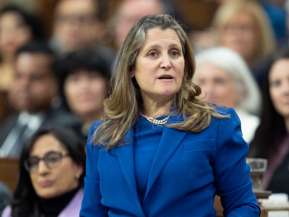 Jack Mintz: Chrystia Freeland may be wishing she was Irish