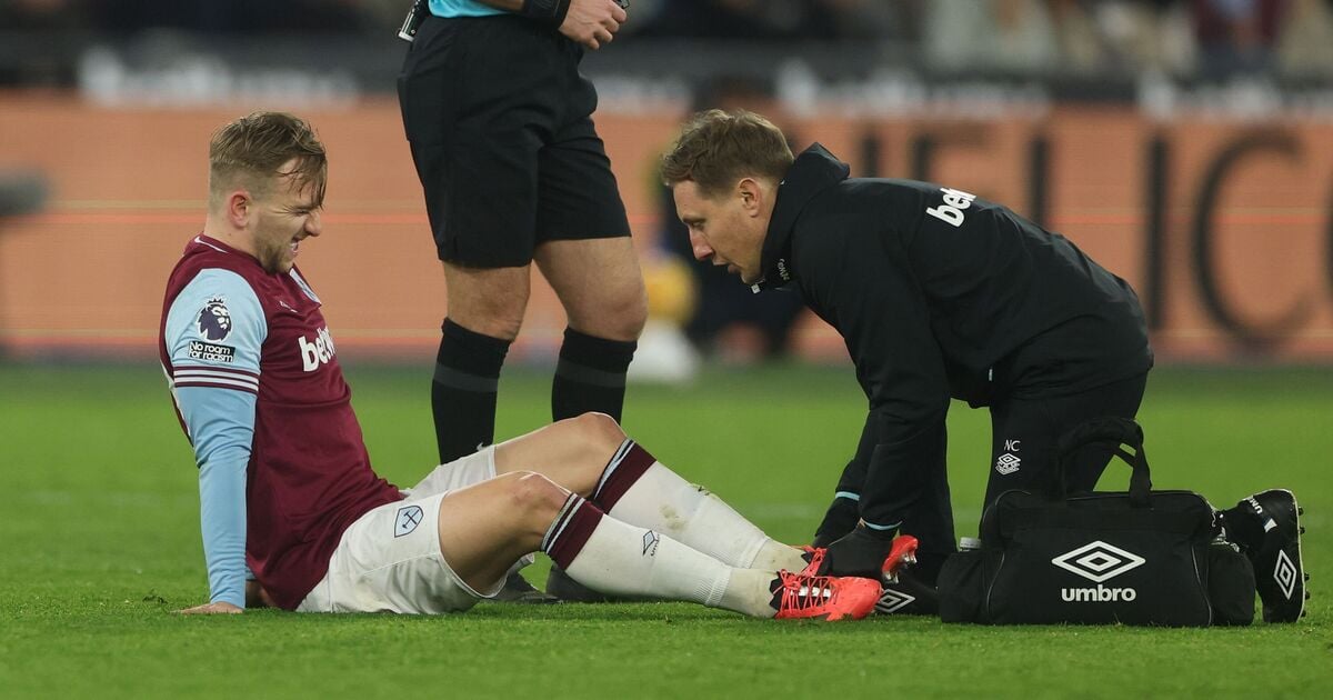 Jarrod Bowen suffers major injury as West Ham issue worrying statement