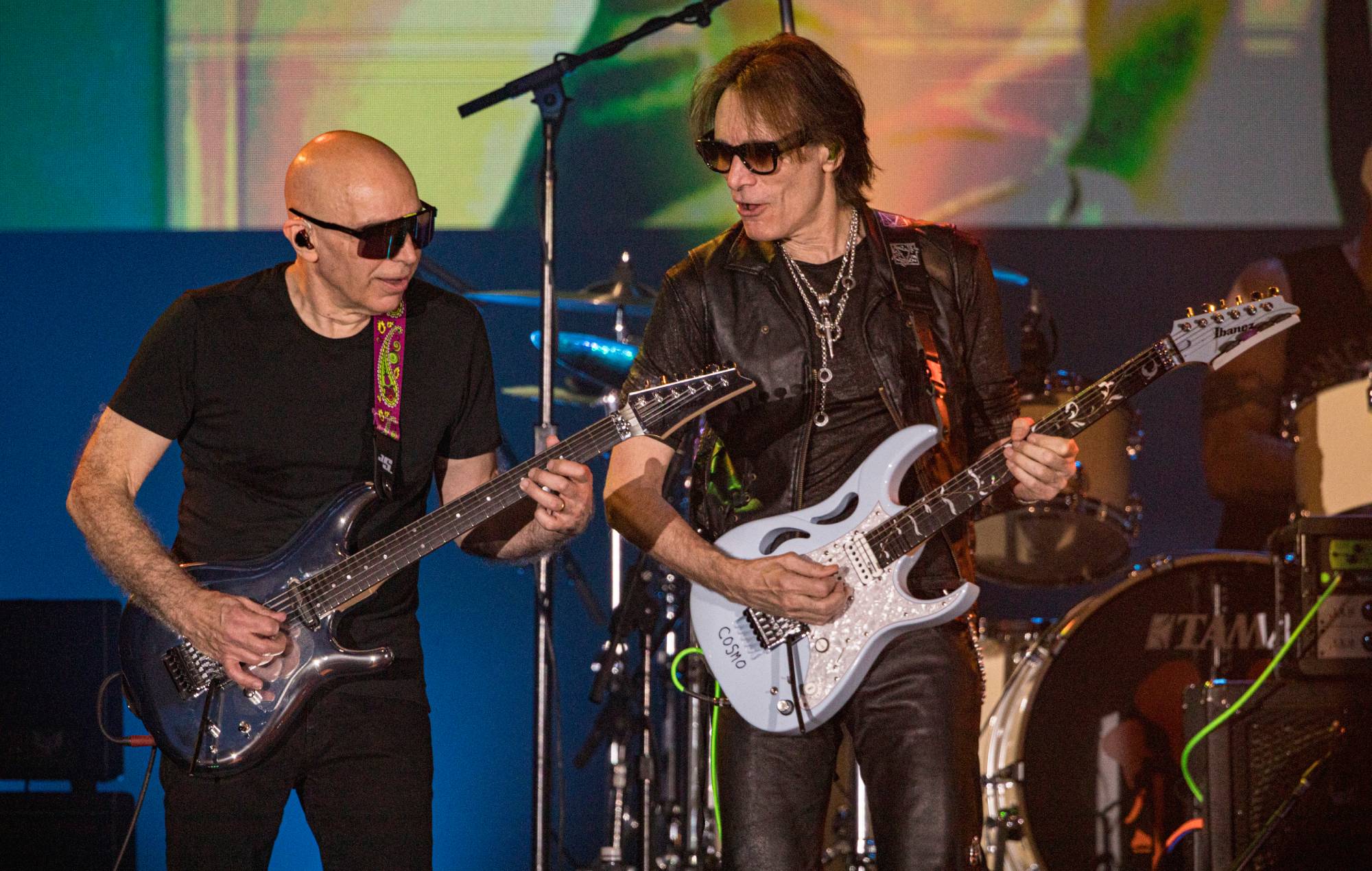 Joe Satriani and Steve Vai announce UK and European 2025 tour as Satchvai Band