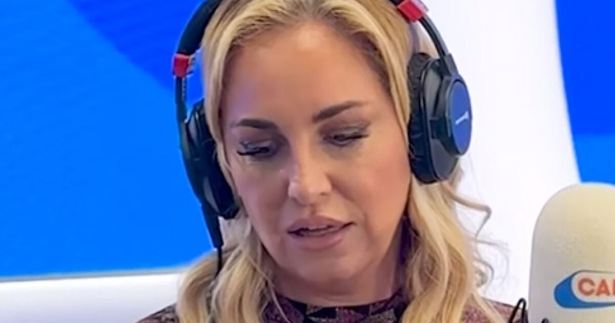 Josie Gibson 'storms off' Capital Radio mid-show after gift leaves her 'in tears'