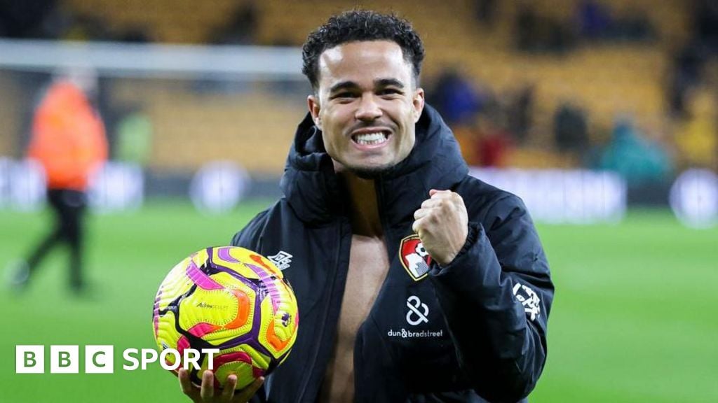 Justin Kluivert: Record-breaking striker's penalty masterclass for Bournemouth