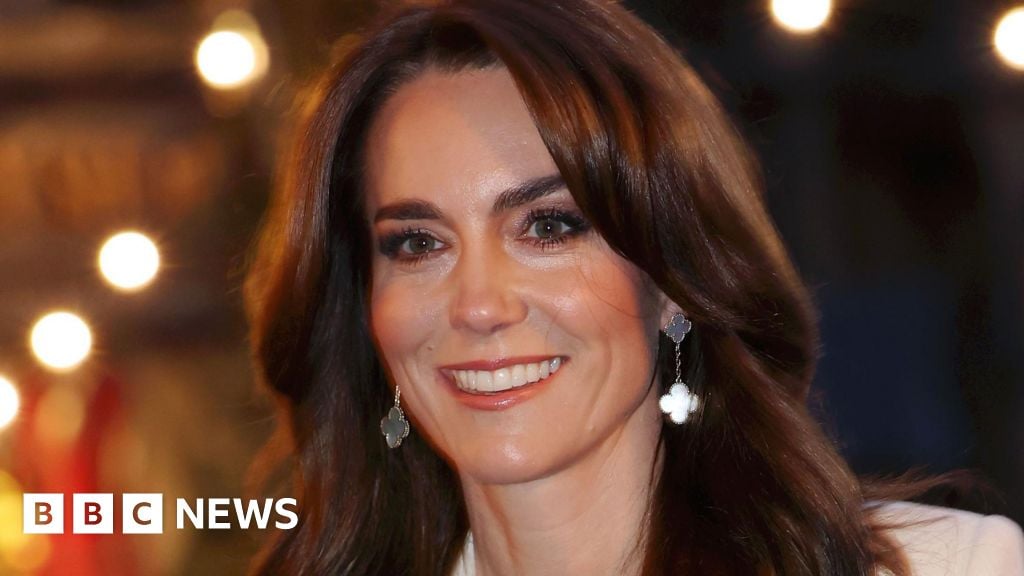 Kate sends emotional Christmas message of 'love, not fear'