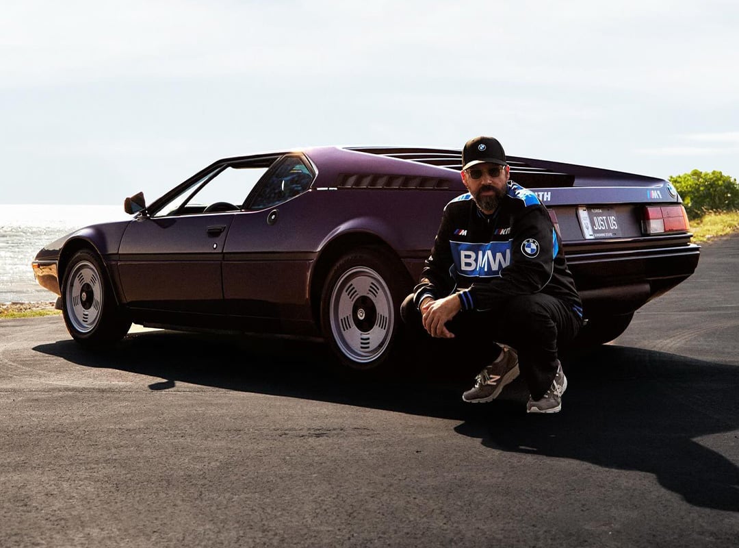 KITH Founder Ronnie Fieg Shows Off His 1-of-1 KITH x BMW M1