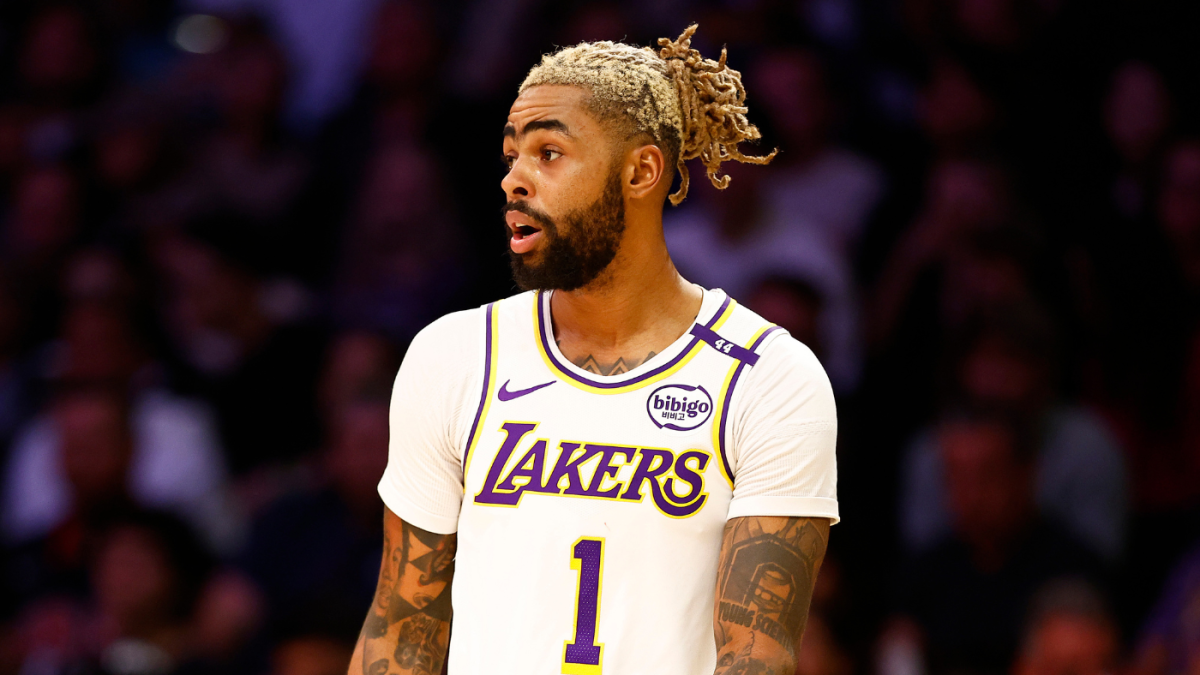 
                        Lakers trade D'Angelo Russell, second-round picks to Nets for Dorian Finney-Smith, Shake Milton
                    