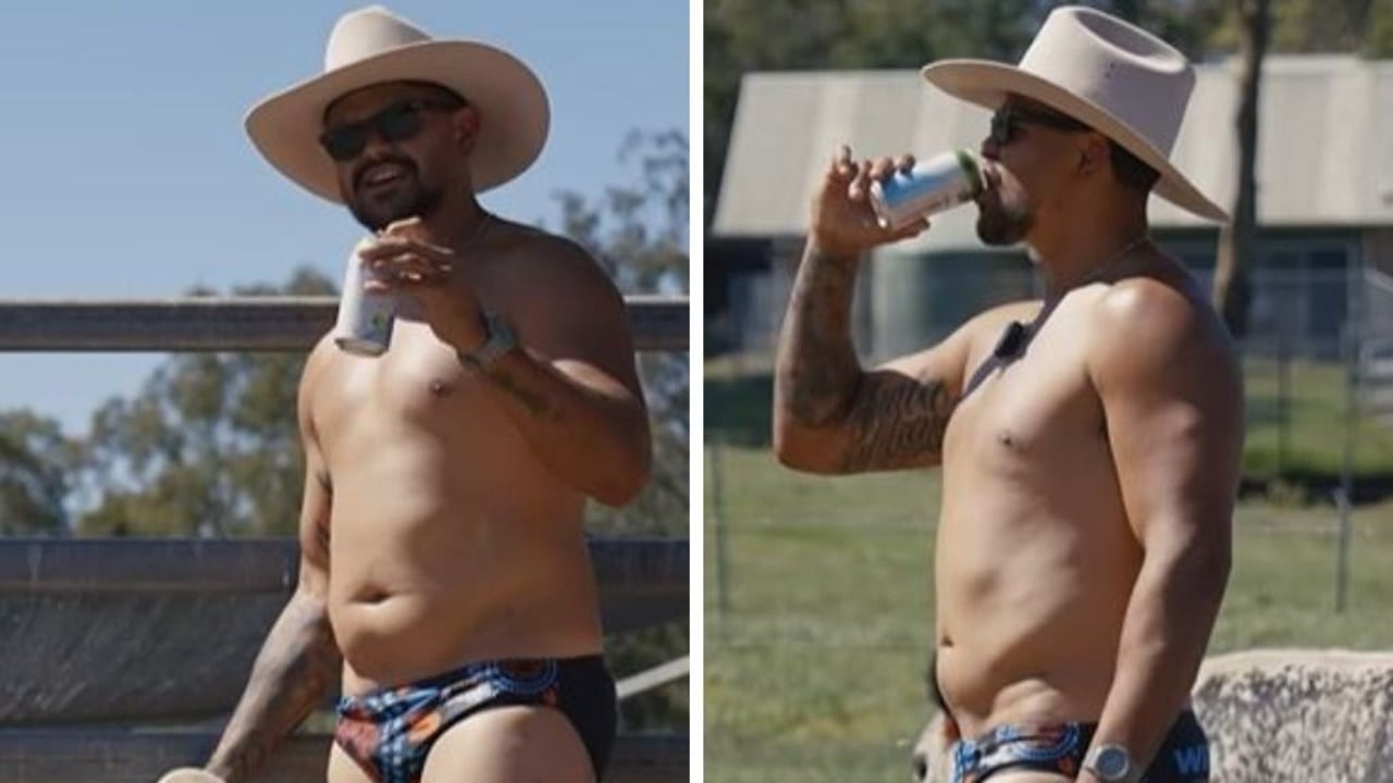 Latrell strips down in never before seen look