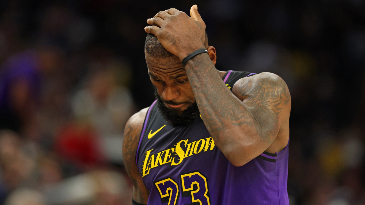  LeBron James, mired in shooting slump, is finally showing real signs of decline as he nears his 40th birthday 