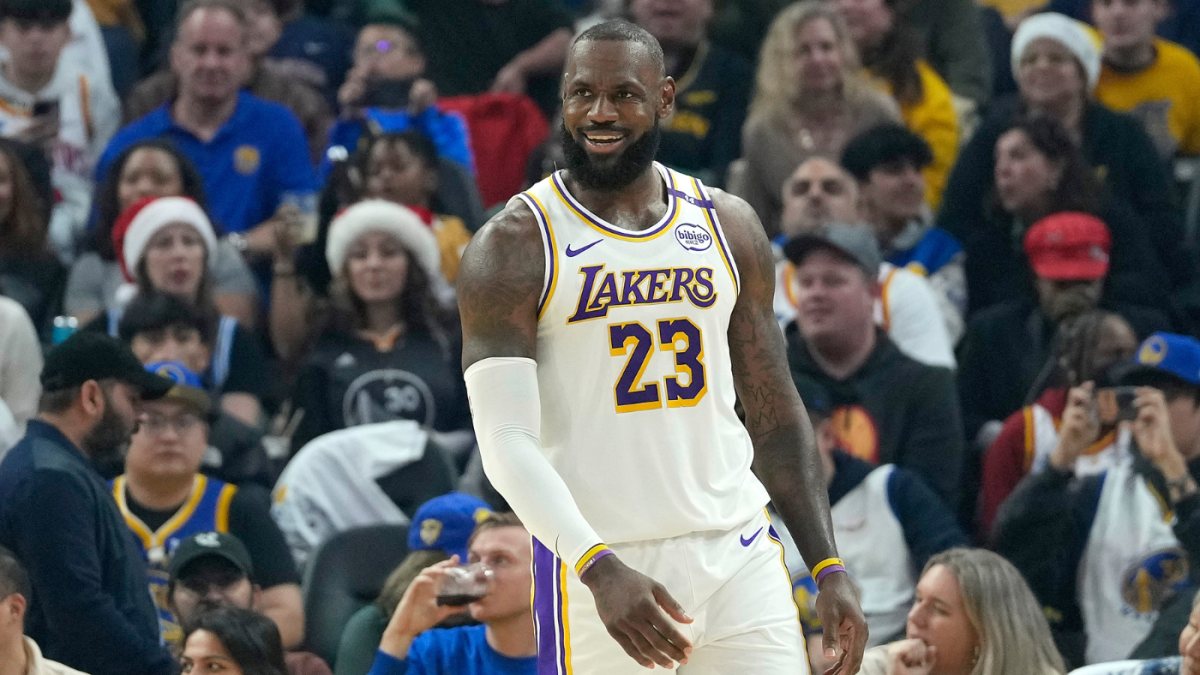 
                        LeBron James says he could play at 'high level' for another 5-7 years: 'But I'm not going to do that'
                    