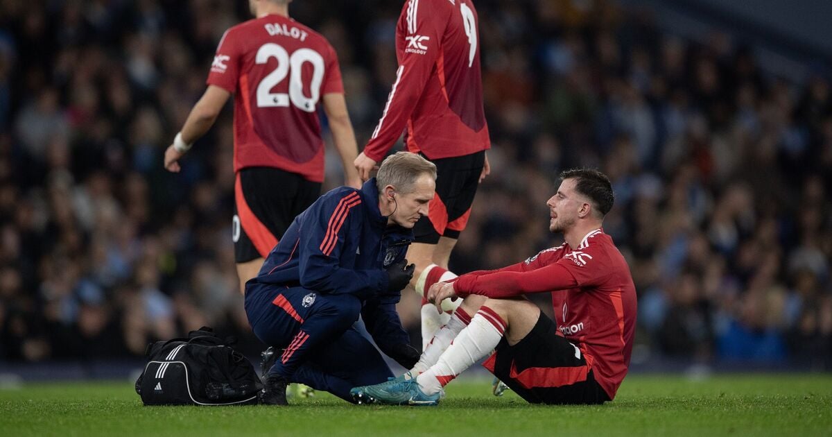 Mason Mount injury timeline revealed as Man Utd star set for another lengthy absence