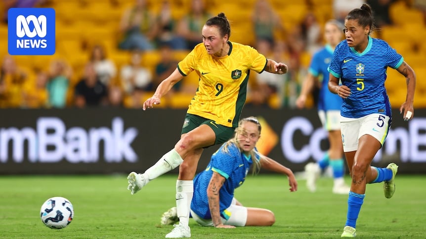 Matildas vs Brazil international friendly live updates from Robina Stadium