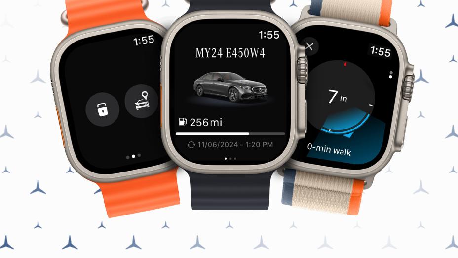 Mercedes-Benz Launches A New App For Owners With An Apple Watch