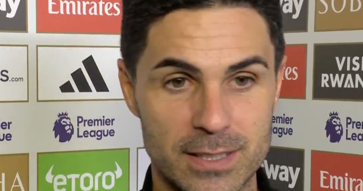 Mikel Arteta explains Rice and Odegaard subs as Arsenal boss left red-faced after gamble