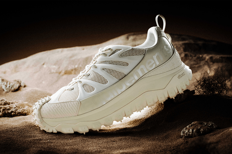 Moncler Debuts New Trailgrip Amoeba Sneaker with Salehe Bembury