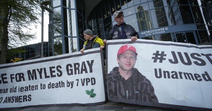 Myles Gray death: Public hearing ordered for Vancouver police officers