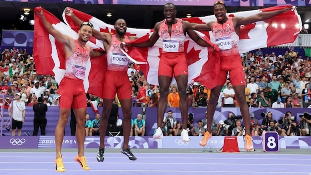 Olympic champion relay sprinters voted CP team of the year