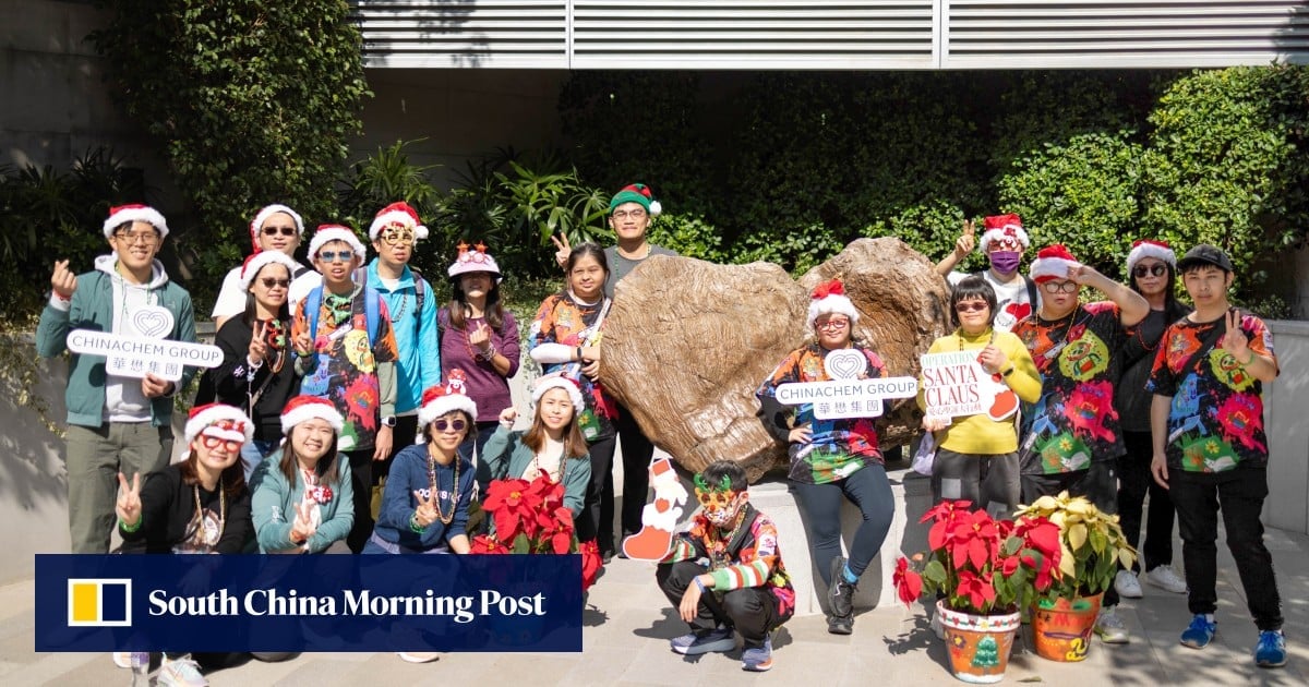 Operation Santa Claus: Hong Kong children with autism go on picnic in Nina Park