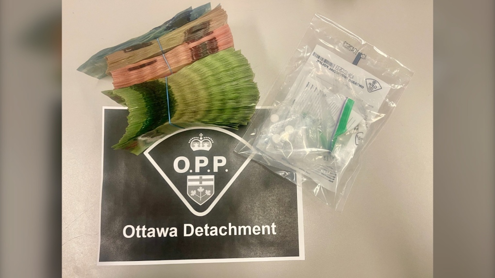 Ottawa OPP seizes $28K, suspected drug tablets following traffic stop on Highway 417 