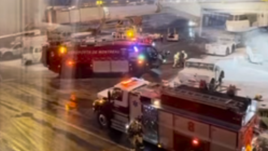 Passengers forced off plane after smoke spotted at Montreal airport