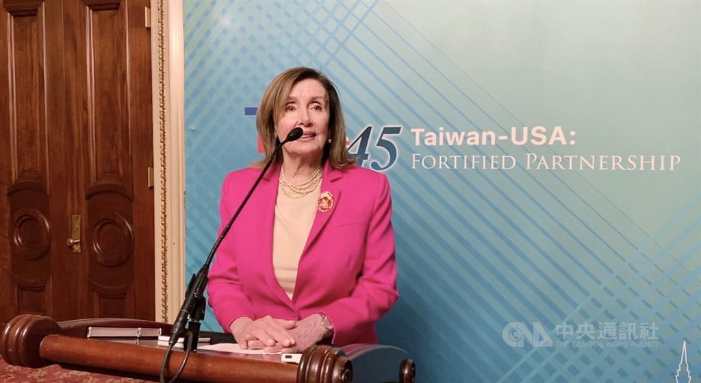 Pelosi reiterates support for Taiwan in phone call with Lai: Spokeswoman