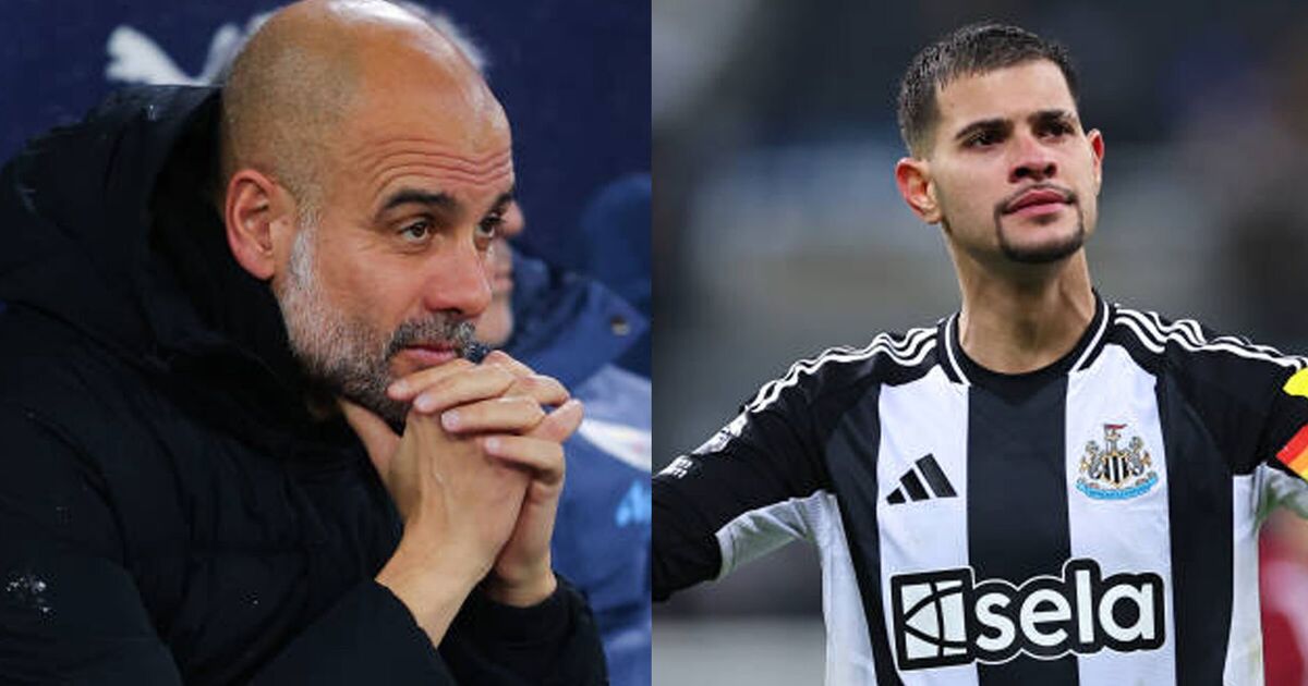 Pep Guardiola 'insisting on signing Bruno Guimaraes' in mega Newcastle-Man City swap deal