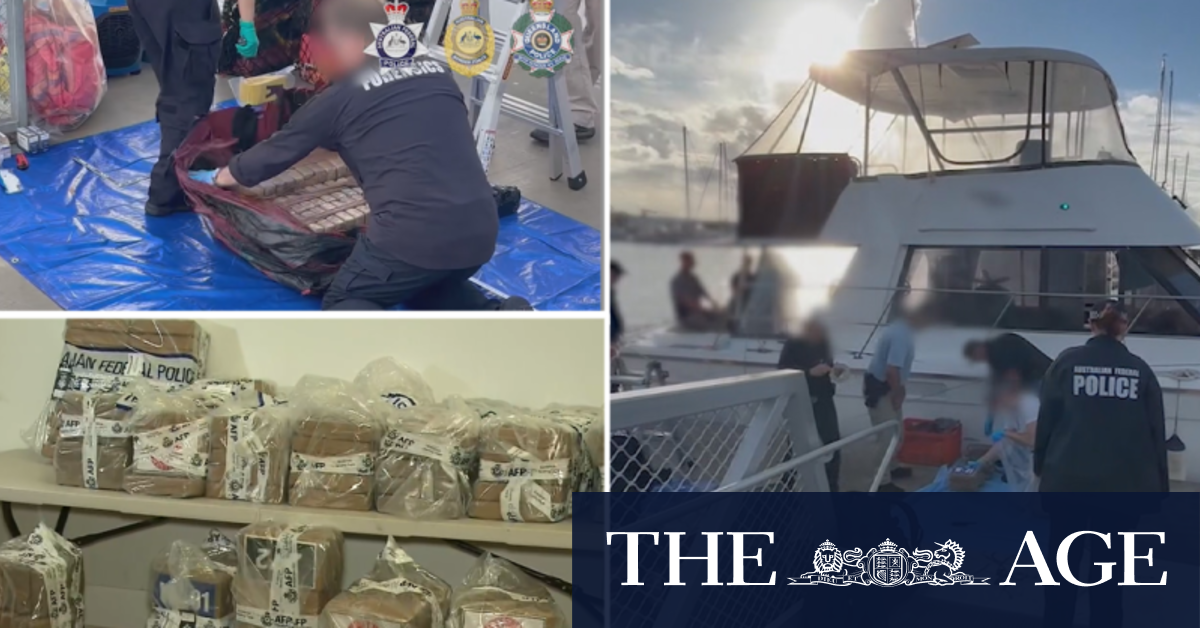 Police arrest 13 as part of biggest cocaine bust in Australian history