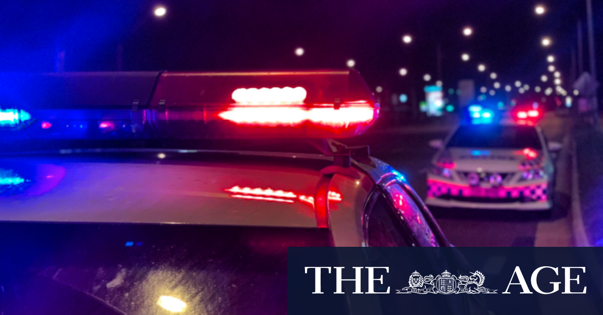 Police use road spikes to end car chase after stabbing death