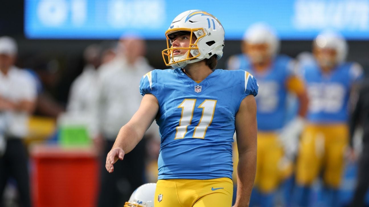 Rare Air: How Chargers' Cameron Dicker's 57-yard free kick stacks up among sports' rarest feats