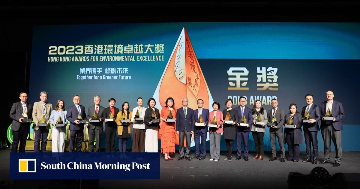 Recognising excellence in environmental leadership