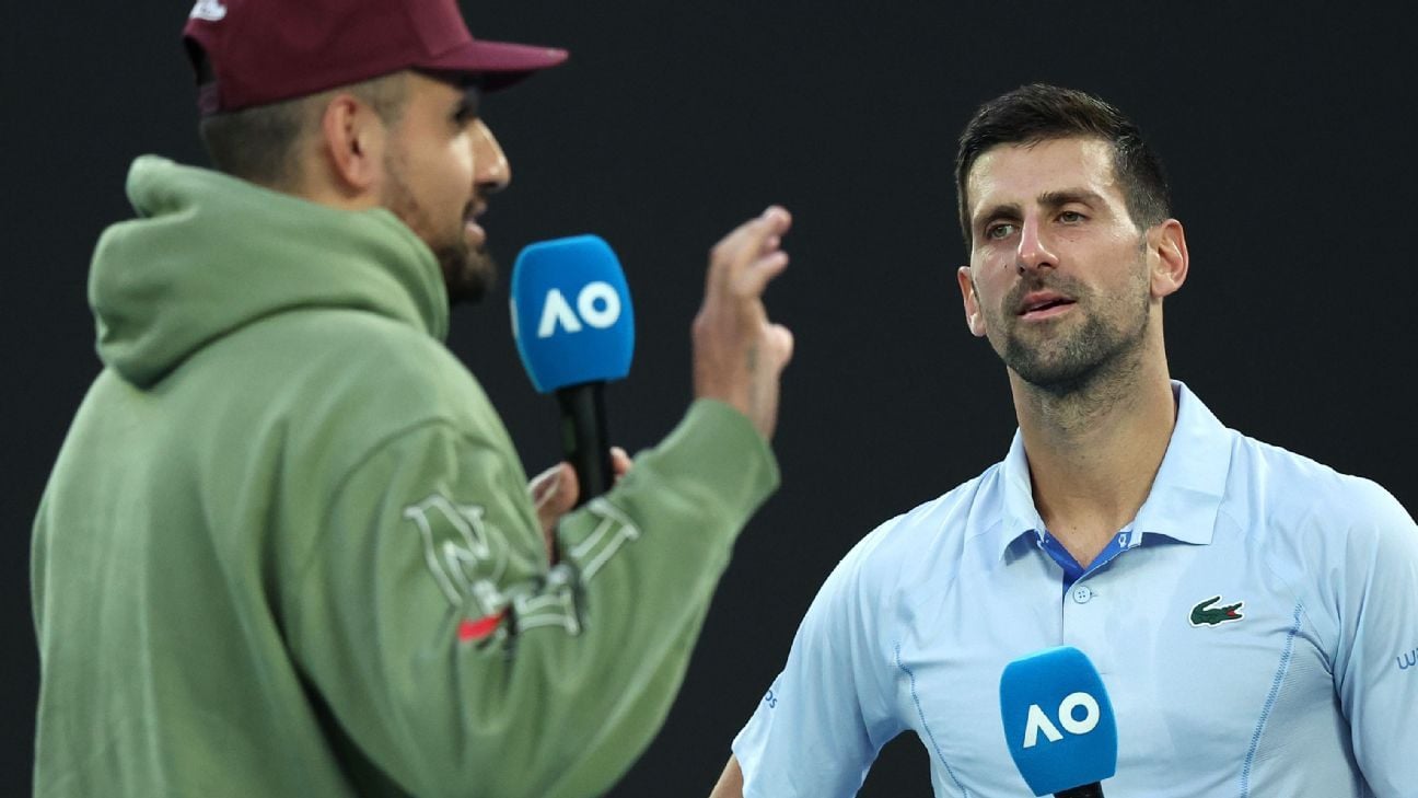 Report: Djokovic, Kyrgios to play Brisbane doubles