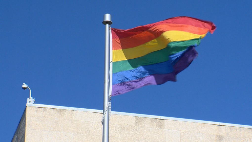 Residents of Alta. town vote in favour of bylaw banning rainbow flags, crosswalks