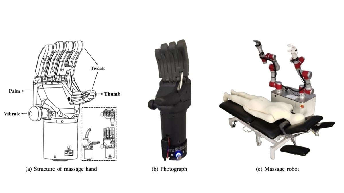 Robot Replicates Traditional Chinese Massage for Therapy and Wellness