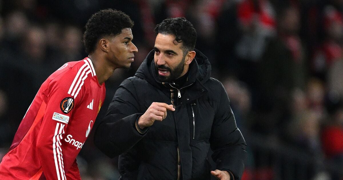 Ruben Amorim at odds with Marcus Rashford after Man Utd star admits he wants exit