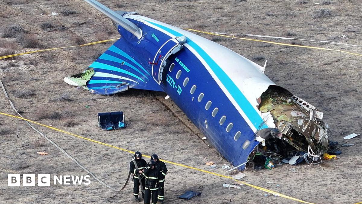 Russia warns against 'hypotheses' in Azerbaijan Airlines crash