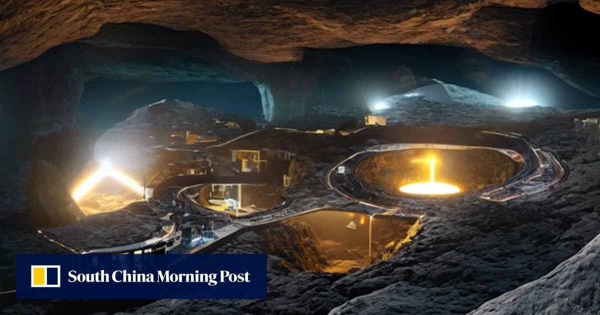 Scientists turn huge cave in southwest China into lunar research facility