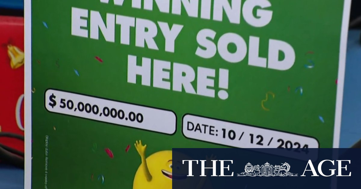 South Australian man reveals plans after winning $50 million