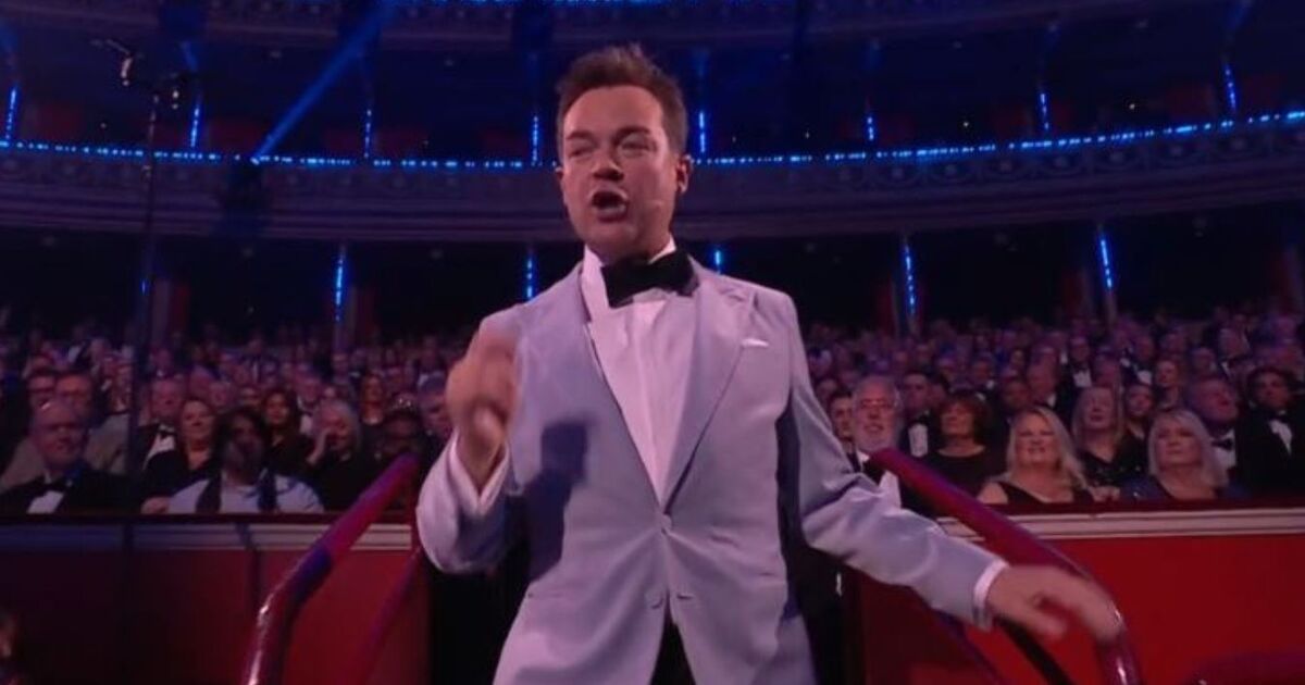 Stephen Mulhern pays tribute to dad during Royal Variety Performance 2024