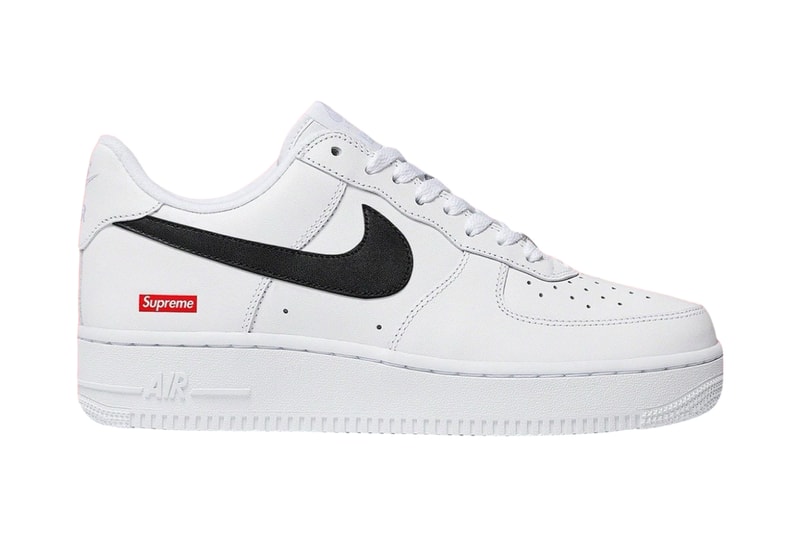 Supreme x Nike Air Force 1 Low "White/Black" and "Black/White" Rumored To Be Dropping Next Fall