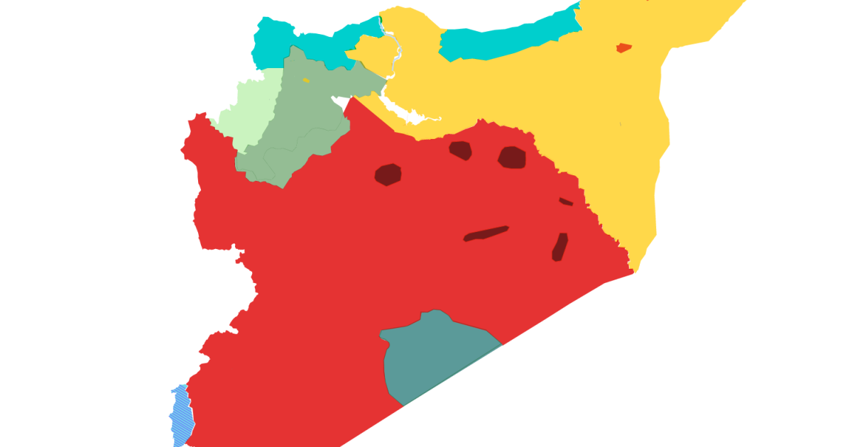 Syria tracker: Maps and charts