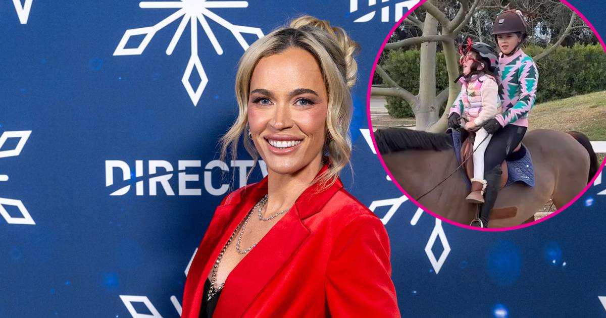 Teddi Mellencamp Shares Horseback Riding Photos After Trainer Affair Claims