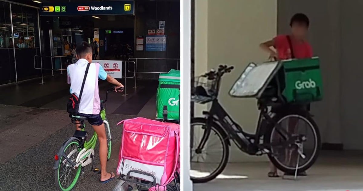 Teen accused of stealing delivery riders' bicycles and food in Woodlands